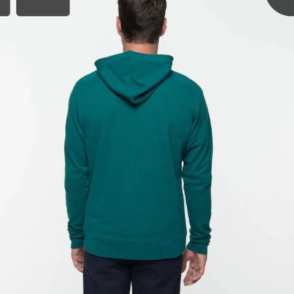 PARALLEL X LEAGUE CRUZ HOODIE -EMERALD KANGAROO POCKET MEN'S SIZE SM, MED. & LRG - Picture 4 of 16